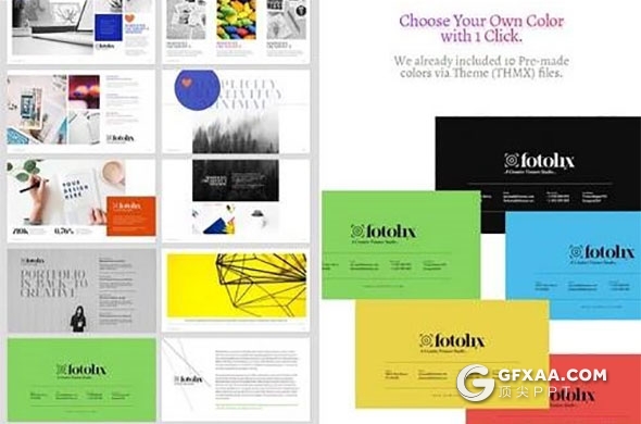 35页图片展示多用途PPT模板 - 顶尖PPT