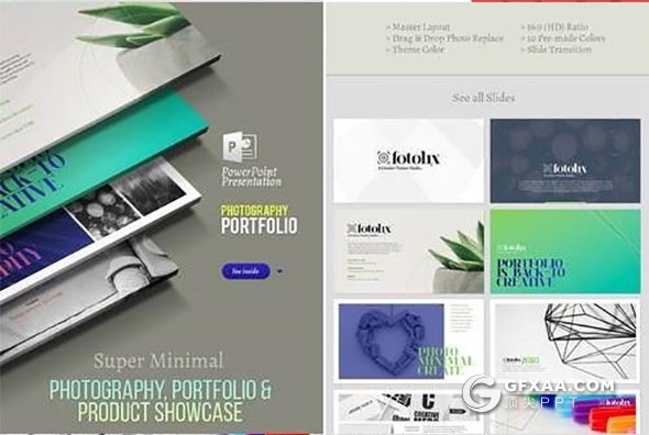 35页图片展示多用途PPT模板 - 顶尖PPT