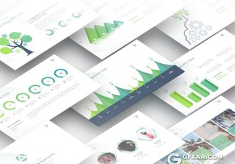 101页精美设计高端商务PPT模板10种配色主题 - 顶尖PPT