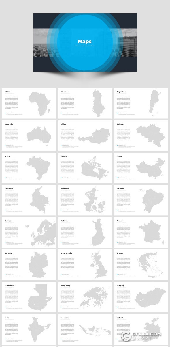 311页欧美商务PPT模板+31页卡通人物10种配色主题 - 顶尖PPT