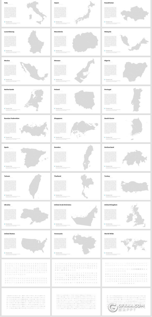 311页欧美商务PPT模板+31页卡通人物10种配色主题 - 顶尖PPT
