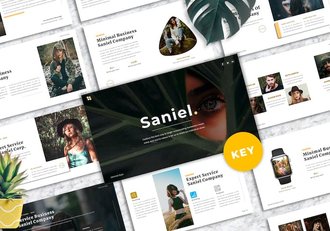 创意理念艺术项目设计方案keynote模板 - 顶尖PPT