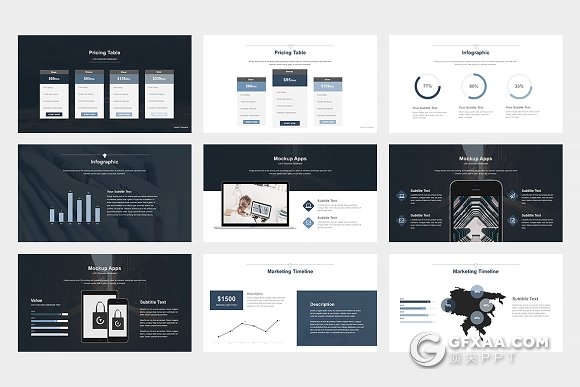 33页求职简历团队介绍述职报告PPT模板 - 顶尖PPT