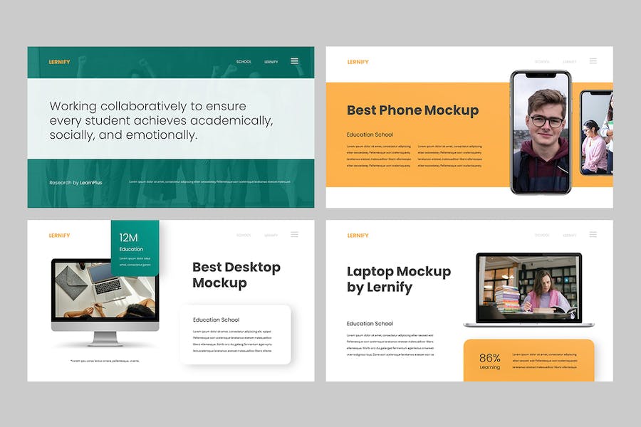 教育培训课堂教学内容展示PPT模板 - 顶尖PPT