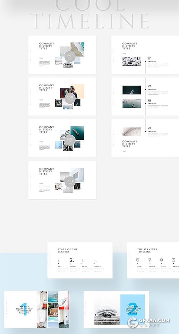 100极简风格商务图片展示多用途keynote模板 - 顶尖PPT