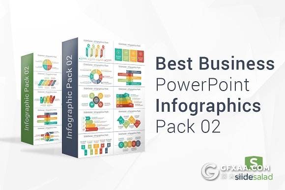 100页最好的PPT信息图素材包90种配色第二版 - 顶尖PPT