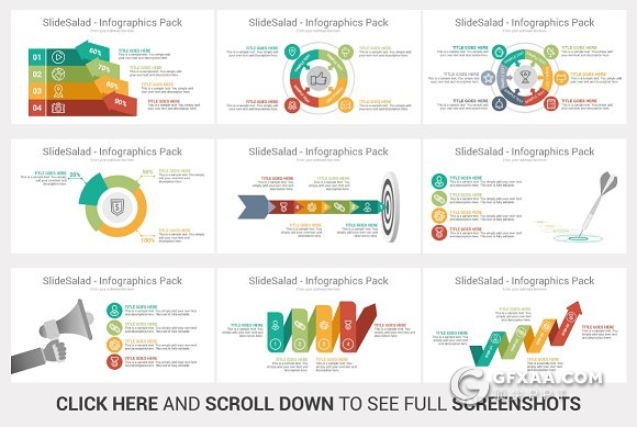 100页最好的PPT信息图素材包90种配色第二版 - 顶尖PPT