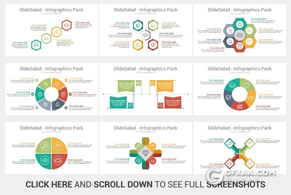 100页最好的PPT信息图素材包90种配色第二版 - 顶尖PPT