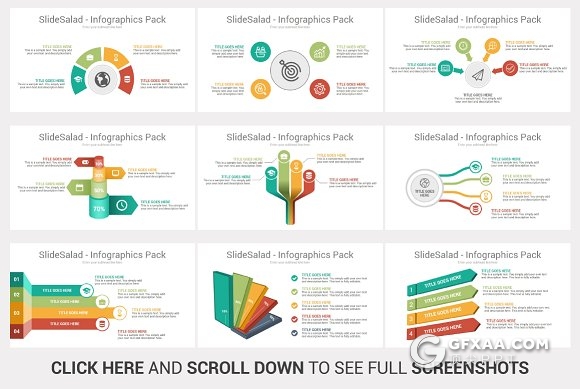 100页最好的PPT信息图素材包90种配色第二版 - 顶尖PPT