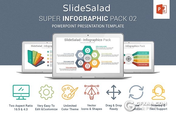 100页最好的PPT信息图素材包90种配色第二版 - 顶尖PPT