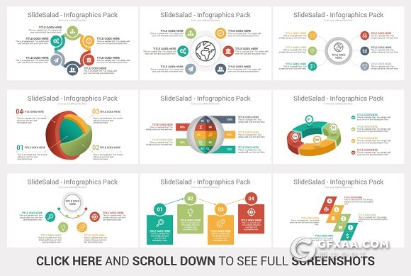 100页最好的PPT信息图素材包90种配色第二版 - 顶尖PPT