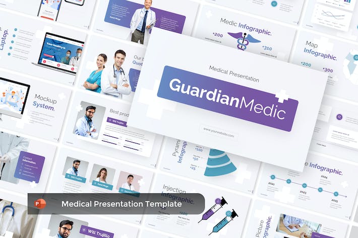 医学卫生知识宣传PPT模板 - 顶尖PPT