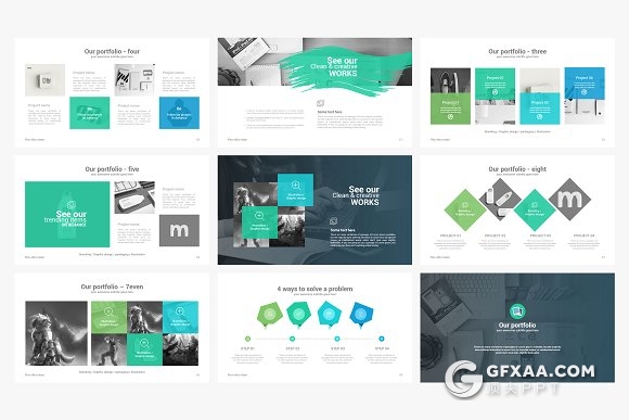 150页商务演示业务演示通用PPT模板 - 顶尖PPT