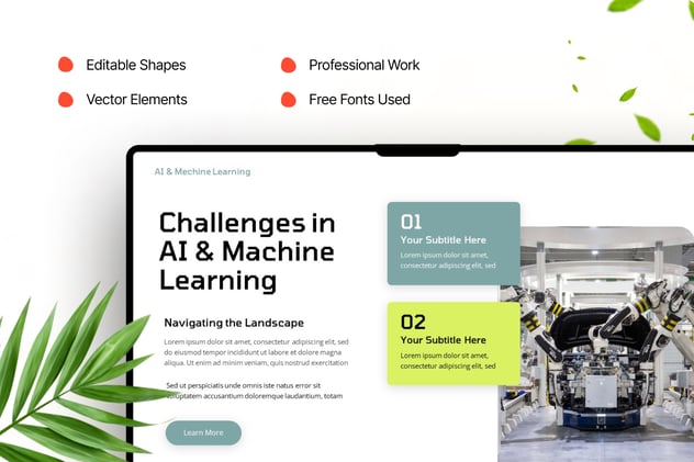 人工智能与机器学习keynote模板 - 顶尖PPT