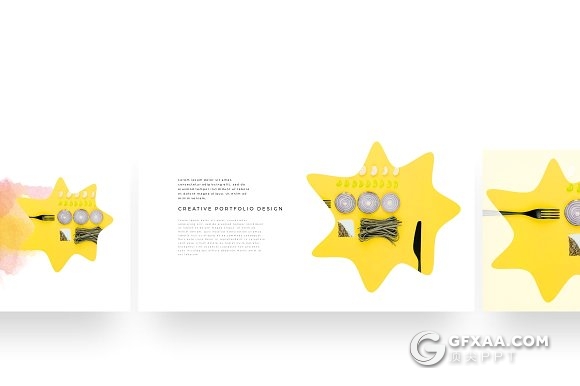 114页欧美水彩唯美艺术风格PPT模板 - 顶尖PPT