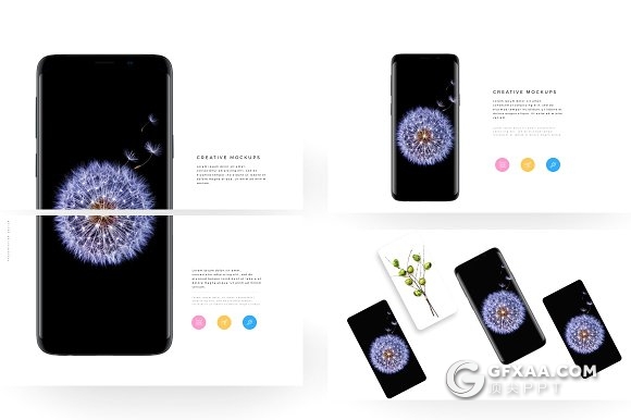 114页欧美水彩唯美艺术风格PPT模板 - 顶尖PPT