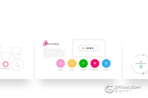 114页欧美水彩唯美艺术风格PPT模板 - 顶尖PPT