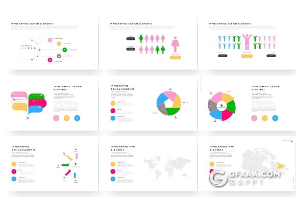 114页欧美水彩唯美艺术风格PPT模板 - 顶尖PPT