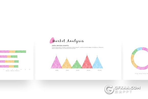 114页欧美水彩唯美艺术风格PPT模板 - 顶尖PPT