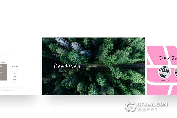 114页欧美水彩唯美艺术风格PPT模板 - 顶尖PPT