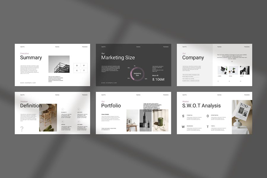 业务计划国外PPT模板 - 顶尖PPT