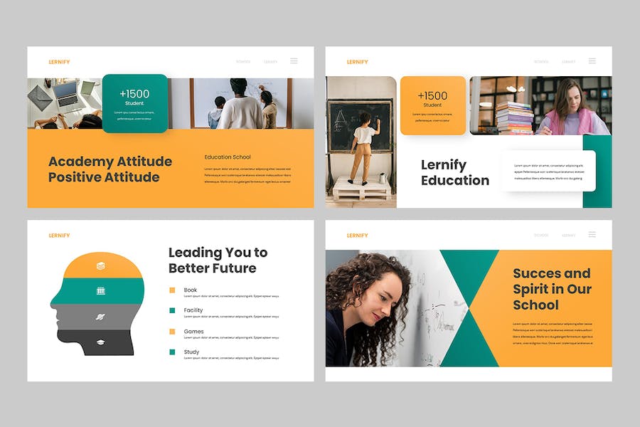 教育培训课堂教学内容展示PPT模板 - 顶尖PPT