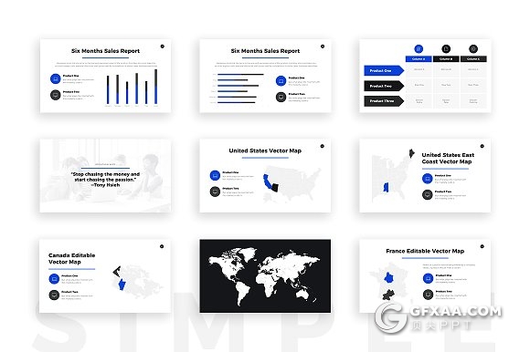54页国外PPT模板商业投资项目概况PPT模板 - 顶尖PPT