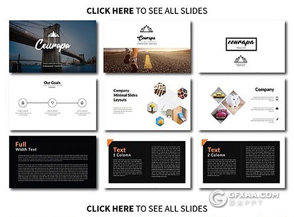 70页简约白底创意杂志风格PPT模板 - 顶尖PPT