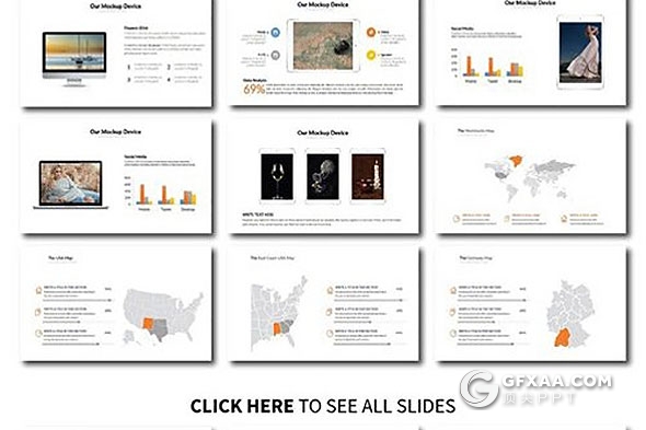 70页简约白底创意杂志风格PPT模板 - 顶尖PPT