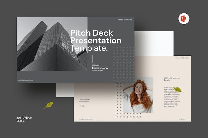 企业产品服务商业路演推介PPT模板 - 顶尖PPT