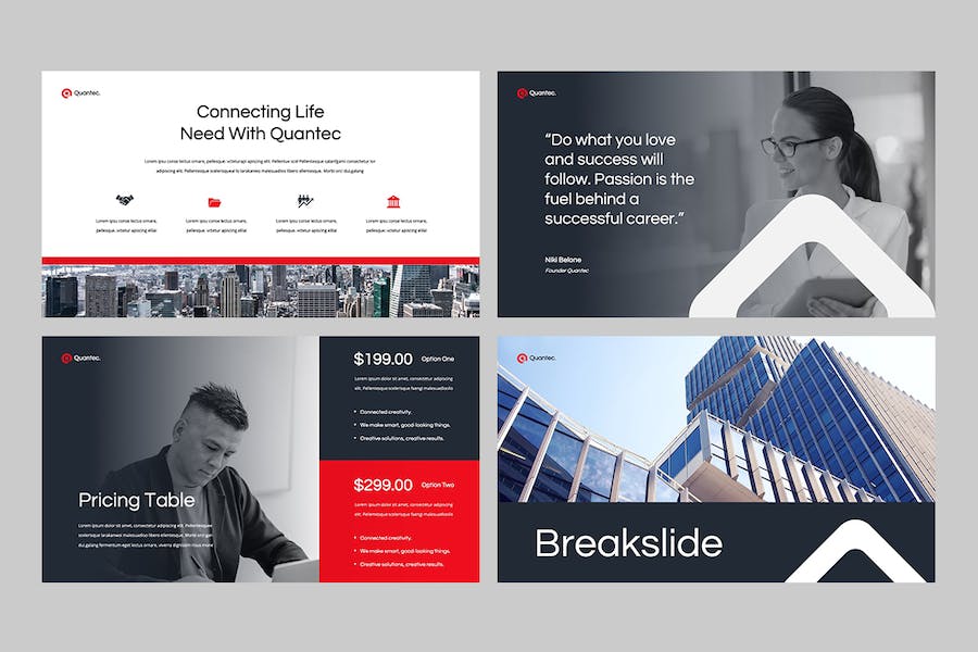 欧美商务业务宣传介绍keynote模板 - 顶尖PPT