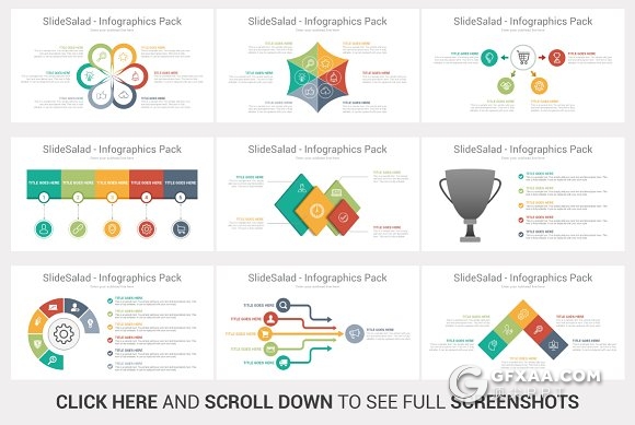 100页最好的PPT信息图素材包第三版 - 顶尖PPT