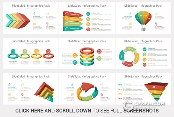 100页最好的PPT信息图素材包第三版 - 顶尖PPT