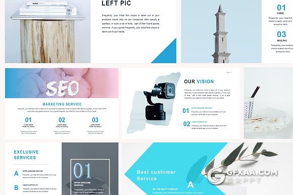 68页产品展示产品销售PPT模板 - 顶尖PPT