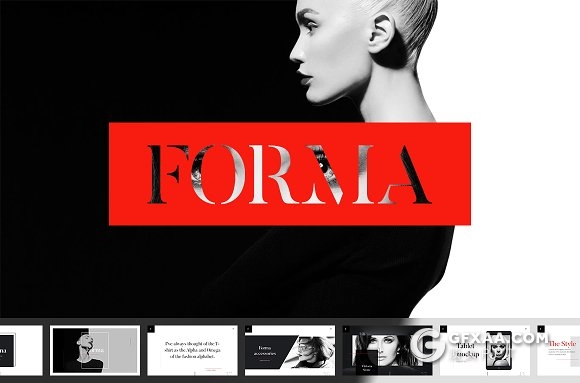 50页简约艺术风格图片展示类PPT模板 - 顶尖PPT