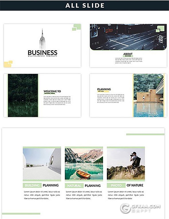 22页简单的工作汇报PPT模板 - 顶尖PPT