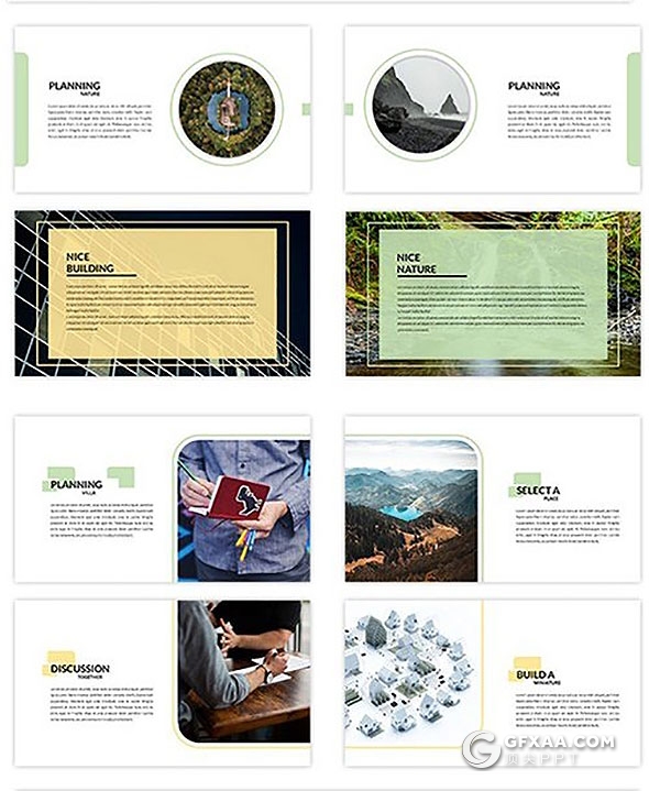 22页简单的工作汇报PPT模板 - 顶尖PPT