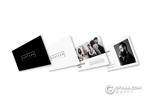 90多页创意keynote模板摄影设计师作品展示模板 - 顶尖PPT