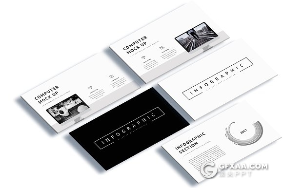 90多页创意keynote模板摄影设计师作品展示模板 - 顶尖PPT