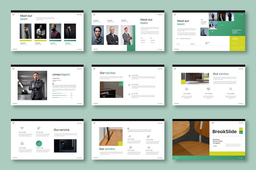 商业品牌创意发展Keynote模板 - 顶尖PPT