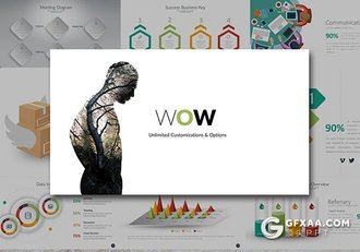 150页欧美商务多用途PPT模板立体图形PPT - 顶尖PPT