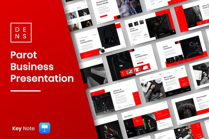 商务融资计划书投资路演方案Keynote模板 - 顶尖PPT