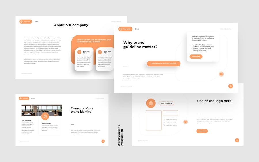 品牌指南方案规划keynote模板 - 顶尖PPT