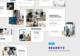 企业个人品牌主题keynote模板 - 顶尖PPT