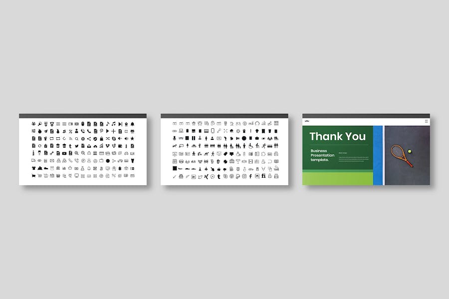 绿色环保理念商务企业宣传PPT模板 - 顶尖PPT