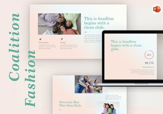 优雅时尚摄影营销策划品牌展示多用途PPT模板 - 顶尖PPT