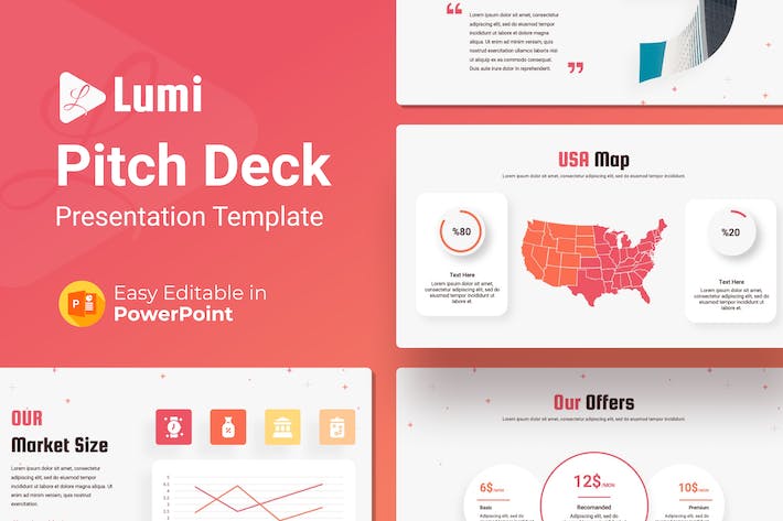 投资者展示的项目介绍PPT模板 - 顶尖PPT