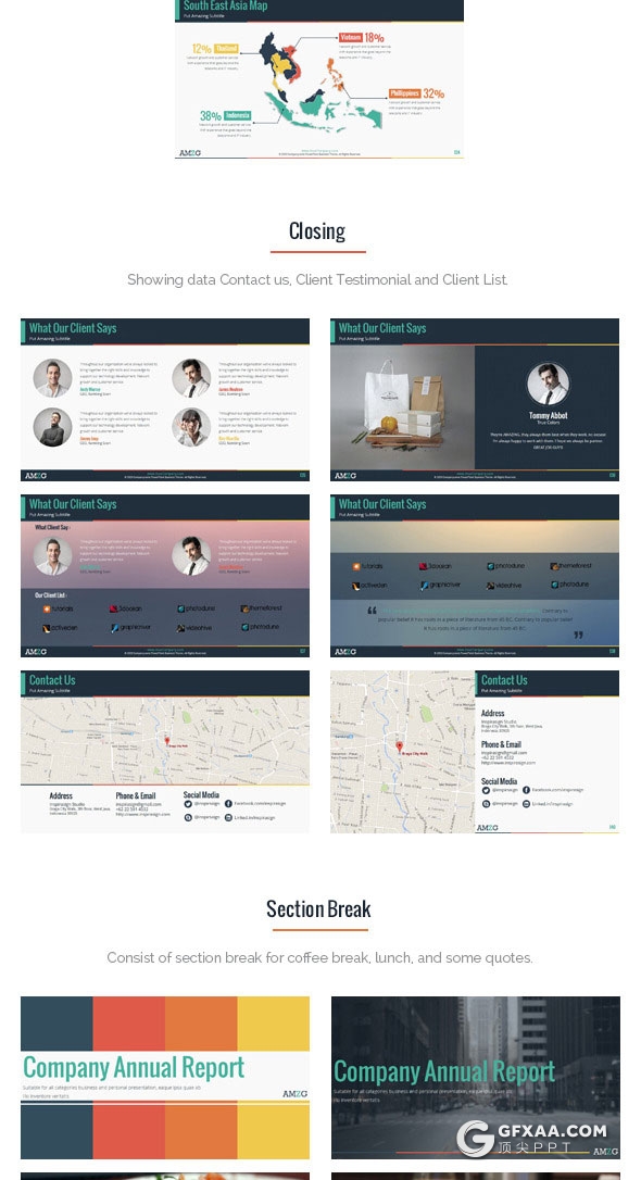 141页多色搭配商务多用途PPT模板 - 顶尖PPT