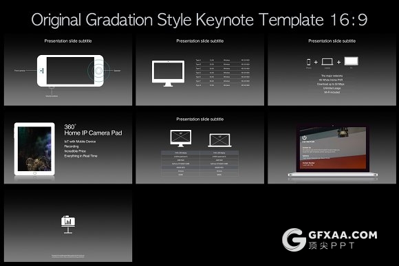 70页经典苹果keynote模板3d图表动画演示 - 顶尖PPT