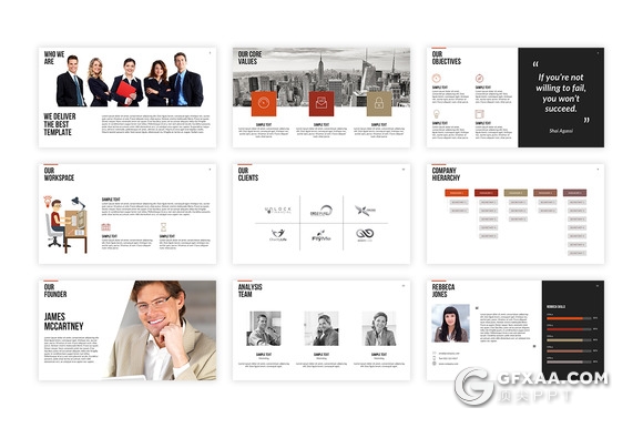 82页简约大气商务多用途PPT模板 - 顶尖PPT